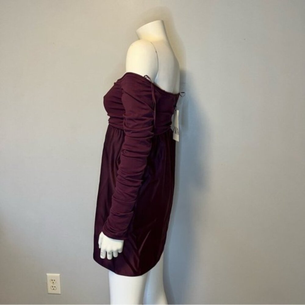New With Tag Zara Combination Knit Mini Dress Size S - Picture 5 of 10